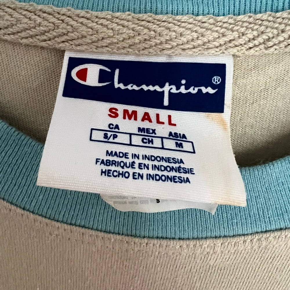 Champion Ringer T-shirt Size Small - Picture 2 of 4